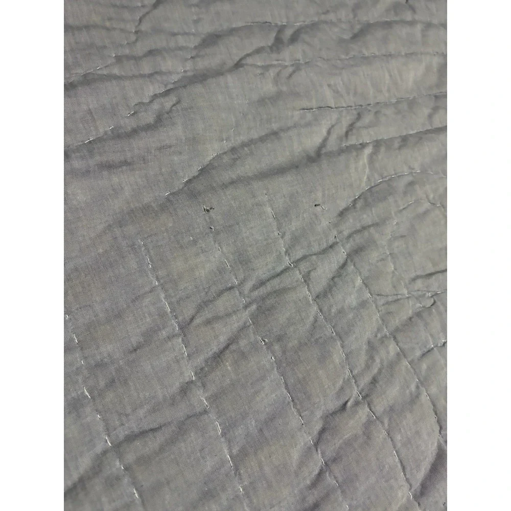 Pottery Barn Full/Queen Sports Theme Quilt Reverse Blue